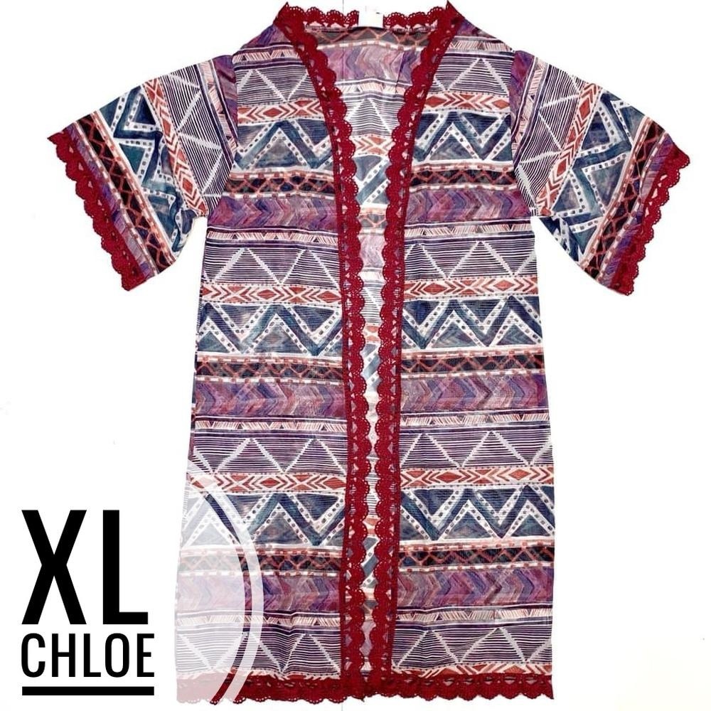 LuLaRoe Chloe Boho Overlay